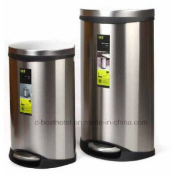 Indoor Stainless Steel Dustbin Stainless Steel F